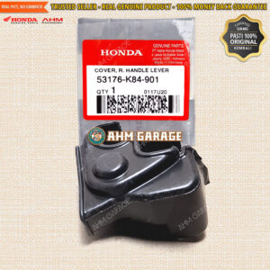 Karet Cover Handle Rem CRF150L K84 Boot Handle Lever Kanan Original Honda AHM 53176K84901